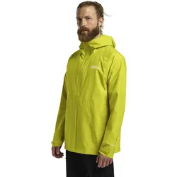 Jack Wolfskin Regenjacke Prelight 2.5 Lagen LT (leicht, wasserdicht, atmungsaktiv) gelb Herren