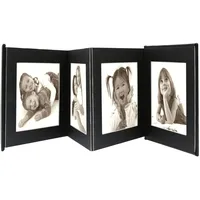 Deknudt Frames Deknudt Fotoalbum, Fotokaste, Leder oder Kunstleder, Schwarz, 13 x 18 cm