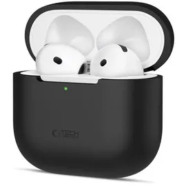 techprotect Tech-Protect Silikonhülle für Apple AirPods 4 – Schwarz