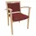 einrichtungsdesign24 Alexander Massivholz Rot