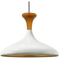 Bamyum Champion 1-flg. 35 cm rund Holz weiß