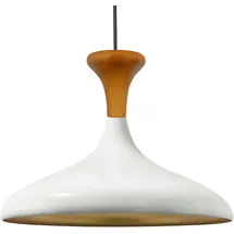 Bamyum Champion 1-flg. 35 cm rund Holz weiß