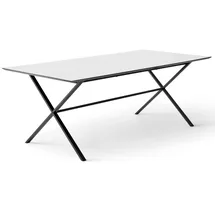 Hammel Furniture Meza Designtisch mit Auszugsfunktion und 2 Einlegeplatten 210 x 73,5 x 100 cm