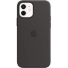 iPhone 12 | 12 Pro Silikon Case mit MagSafe schwarz