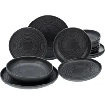 CreaTable Uno Lava Tafelservice-Set, 12-tlg. (23861)