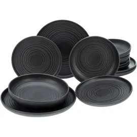 CreaTable Uno Lava Tafelservice-Set, 12-tlg. (23861)