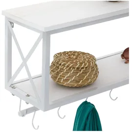 caro möbel Wandgarderobe Armando Weiß