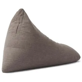 DS PRODUKTE Lumaland Sitzsack Interior-Line Triangle 370l hellgrau - Hellgrau