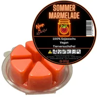 WonderWax Duftwachs WonderWax® Duftwachs Kreis 6 pcs Neon (Sommer Marmelade), Duftrichtung: Sommer Marmelade