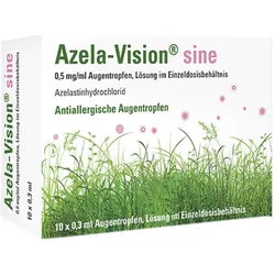 Azela-vision sine 0,5 mg/ml Augentropfen im Einzeldosisbehältnis 10X0,3 ml