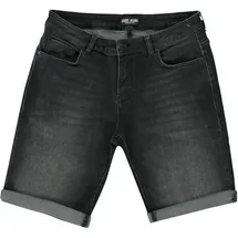 Cars Jeans "CALIFORNIA Den", Herren, Gr. M, N-Gr, schwarz (schwarz used), Web, Obermaterial: 79% Baumwolle, 20% Polyester, 1% Elasthan, Abriebeffekte, regular fit, Jeans Jeansshorts