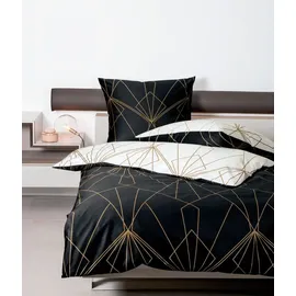 JANINE J.D. 87054 bronzebraun/schwarz 135 x 200 cm + 80 x 80 cm