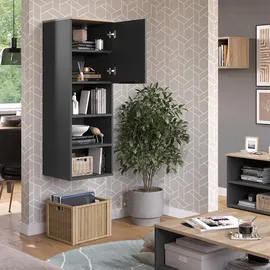 Vicco Wido Aktenschrank 40,2 x 120 x 0 cm Anthrazit/Sonoma