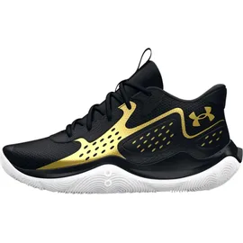 Under Armour Jet '23 Basketballschuhe 001 black/metallic gold/metallic gold 45.5