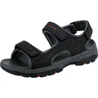SKECHERS Herren Tresmen-Garo Open Toe Water Sandal, Black Synthetic,