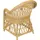 Hofmann Living And More Relaxsessel Handgeflochten Polyester 65 x 85 x 65 cm Beige