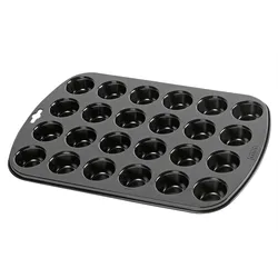 KAISER Muffinbackform Mini Muffin World 24er Ø4,5cm