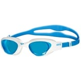 Arena Schwimmbrille arena Schwimmbrille The One light blue-white-blue, sebstjustierender Nasensteg weiß