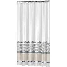 Sealskin Duschvorhang Marrakech 180 x 200 cm silber
