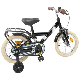 vidaXL Kinderfahrrad 12 Zoll schwarz