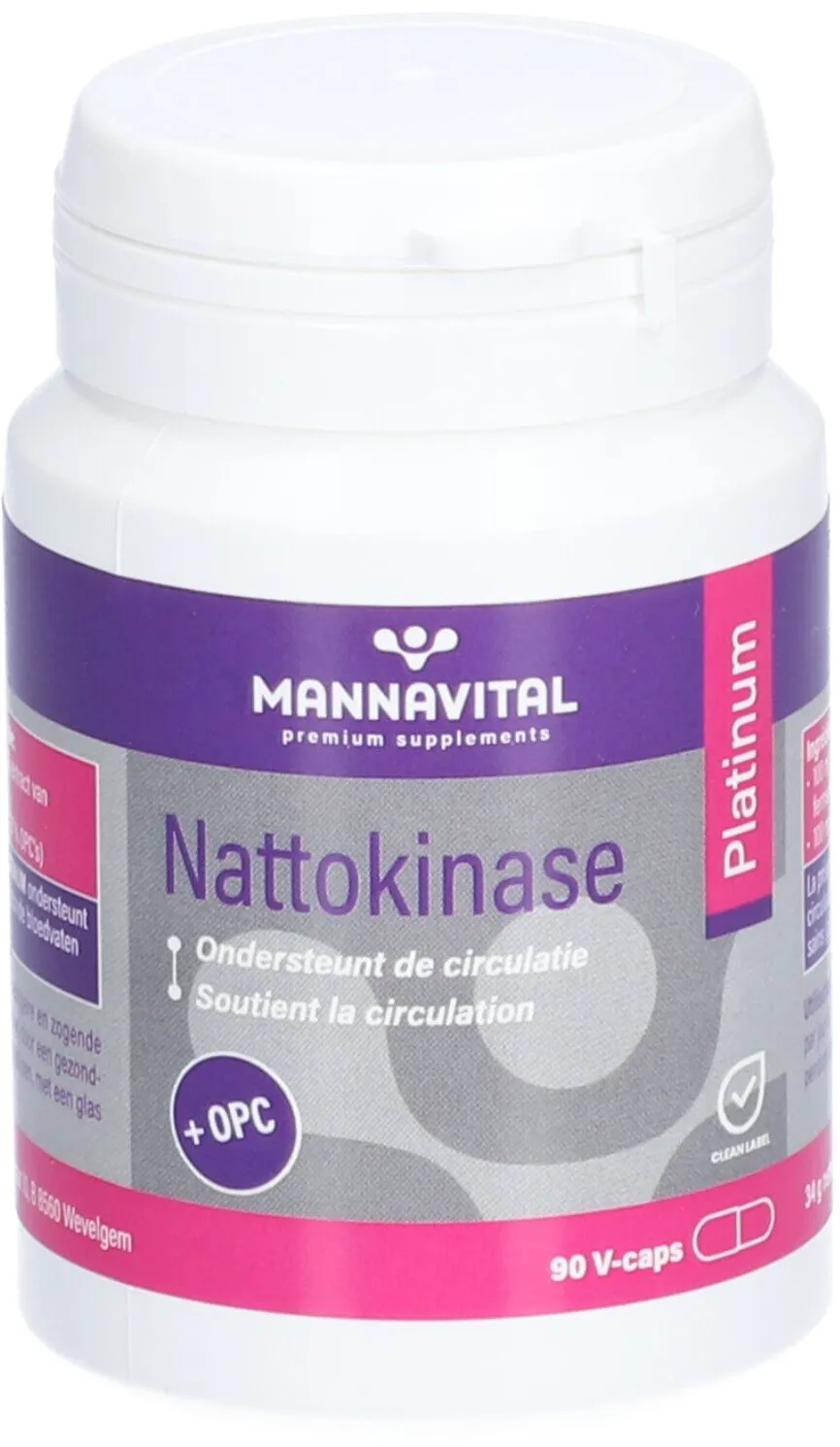 Mannavital Nattokinase Platin