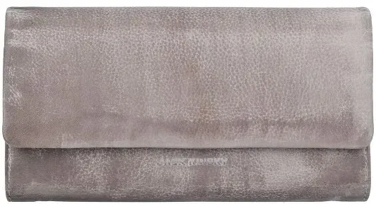 Jack Kinsky Nassau 513 Geldbörse Leder 19 cm  grau