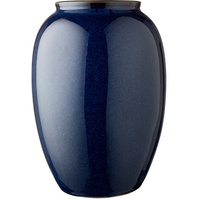 BITZ Vase 25 cm Steinzeug Blau