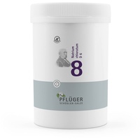 PFLÜGER Schüßler Salze Nr. 8 Natrium chloratum D6 - 4000 Tabletten - Das Salz des Flüssigkeitshaushaltes - glutenfrei