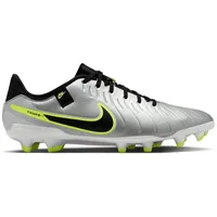 Nike Legend 10 Academy Herren Metallic Silver/Black-Volt 43