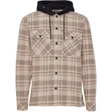 !Solid Langarmhemd Beige L