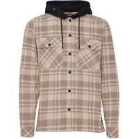 !Solid Langarmhemd Beige L