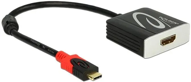 DeLOCK 62730 USB-Grafikadapter 4096 x 2160 Pixel Schwarz