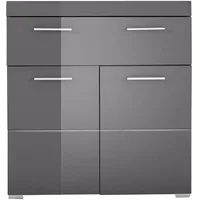 trendteam Amanda Badkommode 73 x 81 x 31 cm Grau