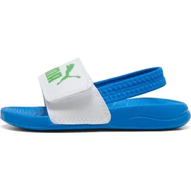 Puma Popcat 20 Backstrap AC Inf Weiß-Grün/Racing Blau 20