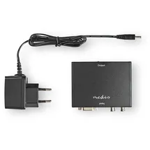 Nedis HDMI T Converter VGA Buchse/2x Cinch 0,07 m Grau