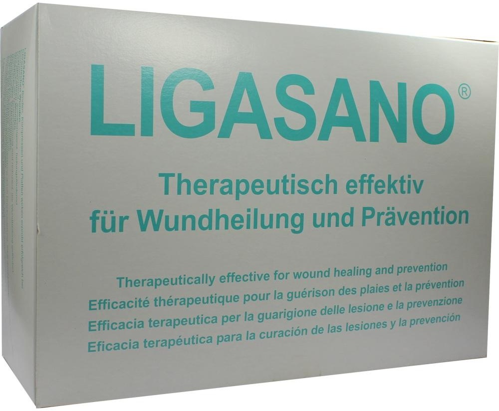 LIGASANO weiß Verband 2x16x24 cm steril