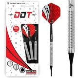BULL'S Dot D5 Soft Dart, Schwarz/Silber, 20g