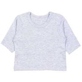 TupTam Baby Jungen Langarmshirt 5er Set, Farbe: Blau grau mix uni), Größe: 98 - 98