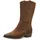 Marco Tozzi Damen Hohe Stiefel mit Absatz Cowboy Spitz, Braun (Cognac), 36 EU
