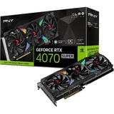 PNY GeForce RTX 4070 SUPER XLR8 Gaming Verto Epic-X RGB Overclocked Triple Fan, 12GB GDDR6X HDMI, 3x DP (VCG4070S12TFXXPB1-O)
