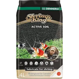 Dennerle Aquarien-Substrat Shrimp King Active Soil 4 Liter