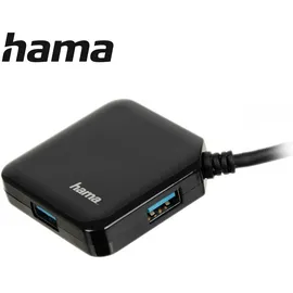 Hama USB-Hub, 4x USB-A 3.0, USB-A 3.0 [Stecker] (00200116)