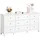 Vevor Sideboard 9 Schubladen 0 x 0 x 0 cm Weiß