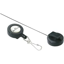 Durable Ausweishalter - holzkohlefarben  (Packung mit 10)