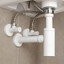 Herzbach DEEP White Design-Geruchsverschluss 1 1/4", weiß matt