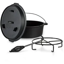 ToCis Big BBQ Dutch Oven 36 cm Gusseisen schwarz