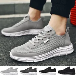 Männer Casual Schuhe Mesh Atmungsaktive Männliche Schuhe Tenis Schuhe Outdoor Schuhe Turnschuhe Plus Größe 39-48