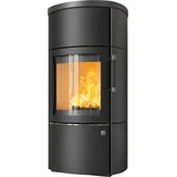 Kaminofen HARK 44-5.2 GT ECOplus 8 kW - Ofenkacheln: Deco-Schiefer - Korpus: graphit