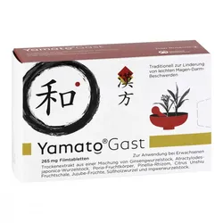 YamatoGast bei leichten Magen-Darm-Beschwerden