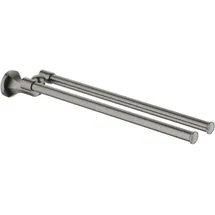 Dornbracht Madison Handtuchhalter, 2-teilig, schwenkbar, Dark Platinum matt